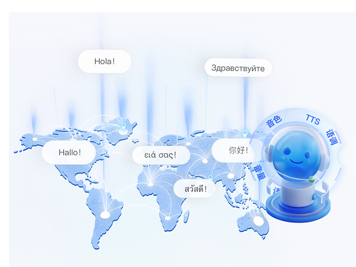 全球母语级客服中心示意图